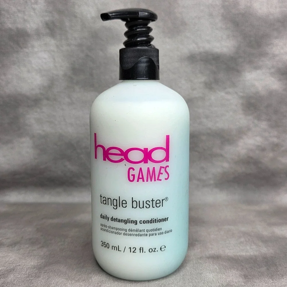 Head Games Tangle Buster Daily Detangling Conditioner‎ w/Pump 12 oz
